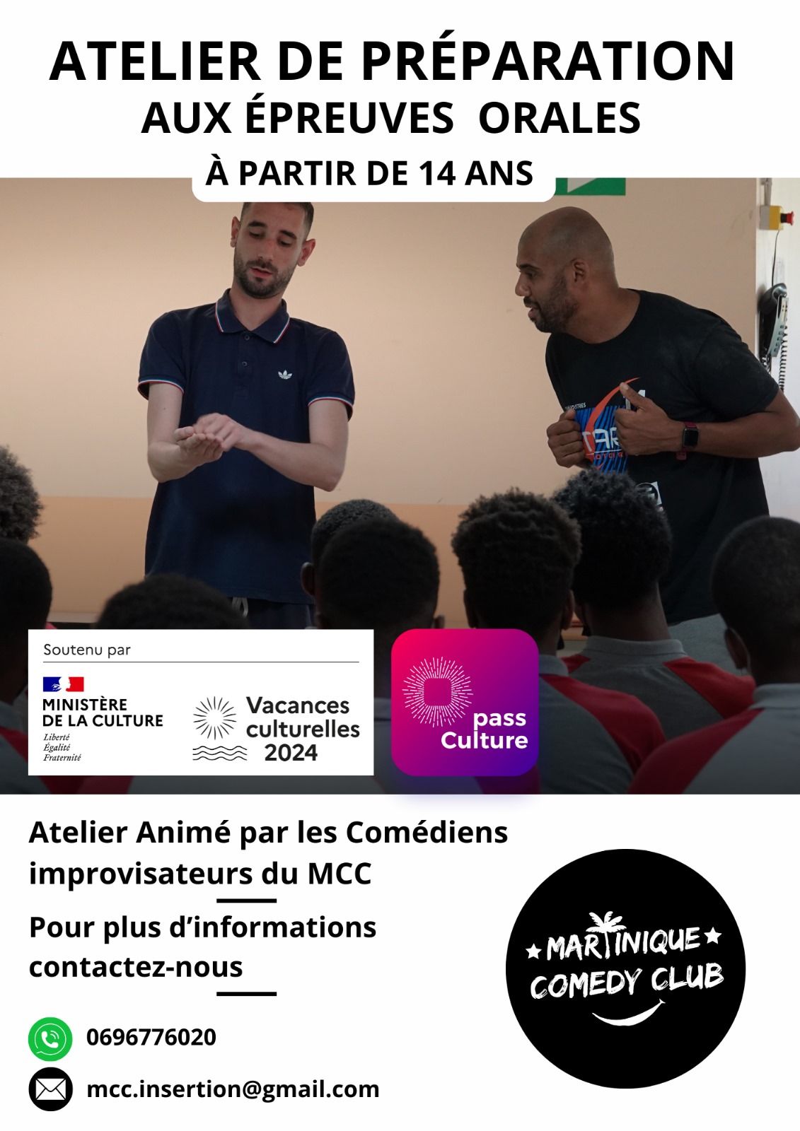 Atelier de préparation aux épreuves orales
