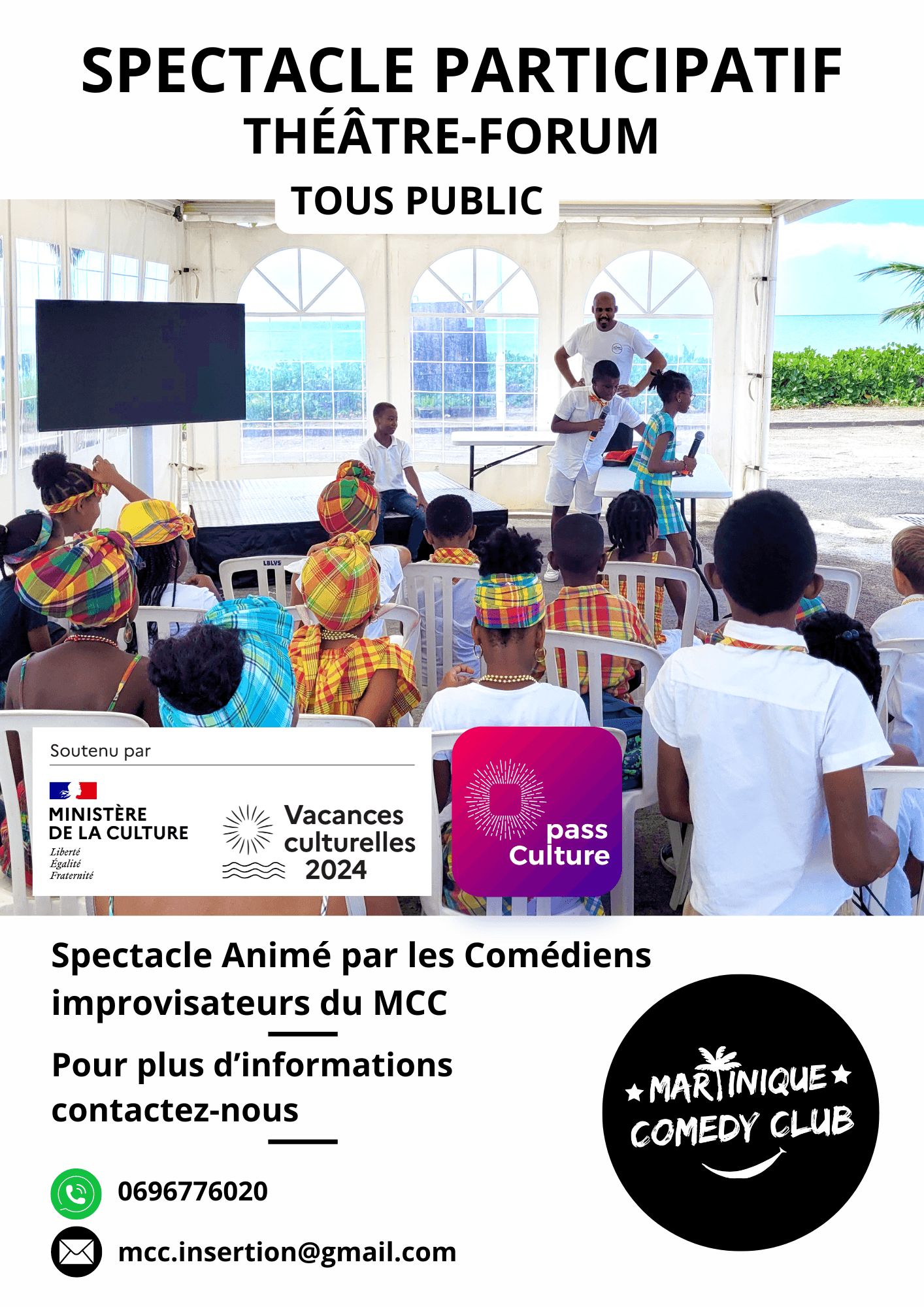 Spectacle participatif de théâtre-forum